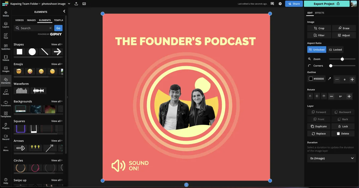 Cómo crear arte de portada para tu podcast