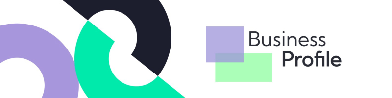 Contemporary LinkedIn Banner Template with Geometric Shapes and Pastel Colors