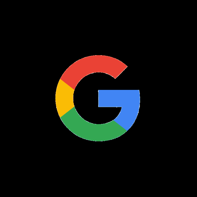 Google PNG Template (Transparent Background)