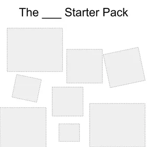 Starter Pack Meme Maker