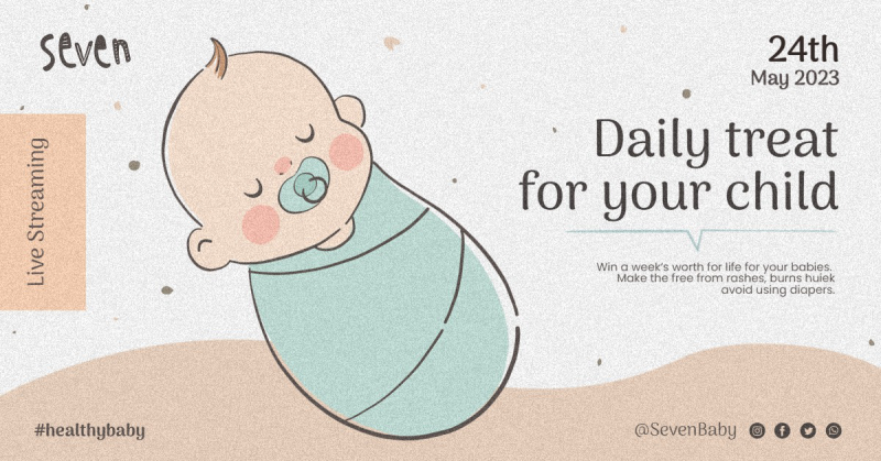 Tender Baby Care Event Invitation with Pastel Design